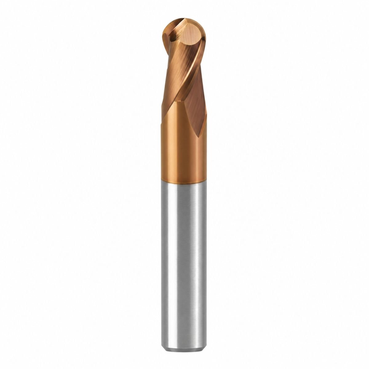 SC2A-K-ST-0152C-TiSiN Standart Boy Küre Freze / 2 Ağızlı / Ø1,5 mm